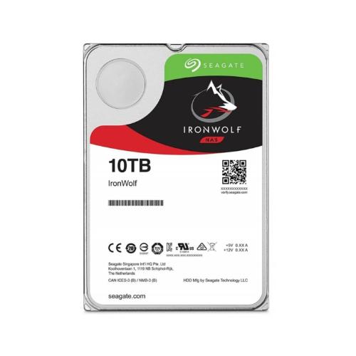 10TB SEAGATE IRONWOLF 7200Rpm 256MB NAS ST10000VN000