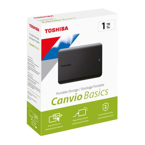 1TB Canvio Basics 2.5\" USB3.2 TOSHIBA HDTB510EK3AA