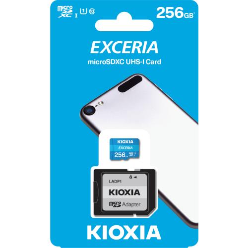 256GB MICRO SDHC C10 100MB/s KIOXIA LMEX1L256GG2