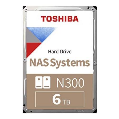 6TB TOSHIBA N300 7200RPM SATA3 256MB HDWG460UZSVA