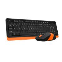 A4 TECH FG1010 Q 2.4 GHZ USB TURUNCU KLAVYE+MOUSE KABLOSUZ SET