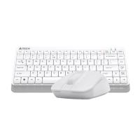 A4 TECH FG1112 2.4 Q FN-MM MİNİ KLAVYE+MOUSE SET BEYAZ