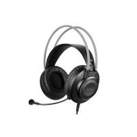A4 TECH FH-200U SİYAH GRİ MİKROFONLU KULAKLIK USB