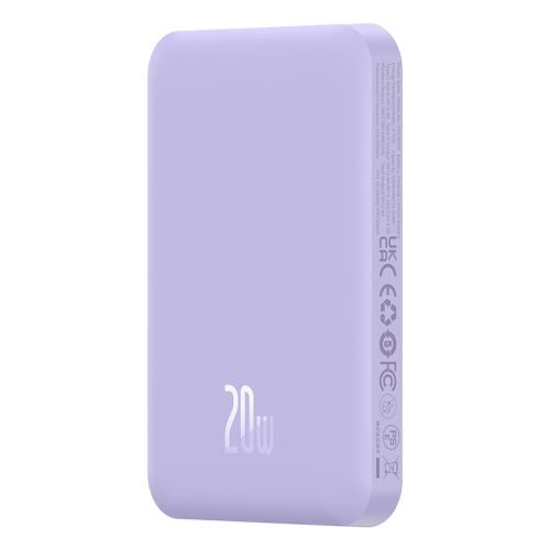 BASEUS MAGSAFE MINI KABLOSZ 5000M 20W POWERBNK MOR