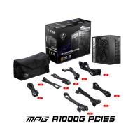 MSI MPG A1000G PCIE5 1000W 80+ GOLD POWER SUPPLY