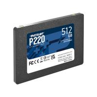 Patriot P220 512GB 550/500MB/s 2.5\" SATA3 SSD Disk (P220S512G25)