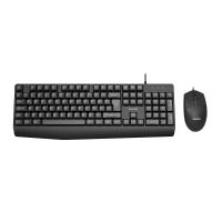 PHILIPS KABLOLU  KLAVYE&MOUSE SET SPT6237B SİYAH