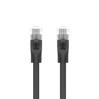 UNITEK CAT6 PATCH KABLO 20MT FLAT 1GBPS, SİYAH (C1815GBK)
