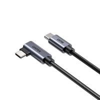 UNITEK TYPE-C HIZLI ŞARJ KABLOSU 90 DERECE 2 METRE 100W (C14123BK-2M)
