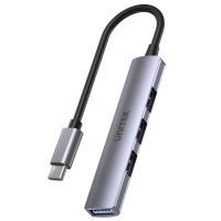UNITEK TYPE-C TO 4 PORT USB HUB (USB3.0 + 3xUSB2.0) (H1208B)