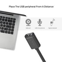 UNITEK USB2.0(M) TO USB2.0(F) 2.0 UZATMA KABLO 1.5MT (Y-C449GBK)
