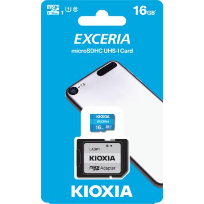 16GB MICRO SDHC C10 100MB/s KIOXIA LMEX1L016GG2